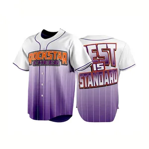 Jersey Baseball Jersey Best Quality Custom Sublimation Baseball Jerseys Wholesale Baseball Uniform