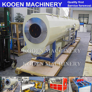 Kooen utiliza mucho 50-110mm plástico máquina de fabricación de tubos de PVC con extrusora - Product Image 4
