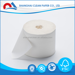 Rouleau <span class=keywords><strong>de</strong></span> mouchoirs blancs en pâte mixte, papier <span class=keywords><strong>de</strong></span> <span class=keywords><strong>toilette</strong></span> avec 2 plis, gaufrage personnalisé, 300 feuilles - Product Image 3