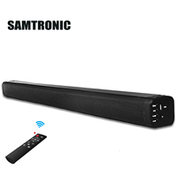 Samtronic Sound Bar, SM-2112 TV layar datar 27 ", Soundbar nirkabel teater Rumah Surround Sound Bar