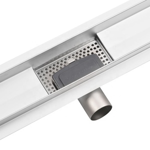 Drain <span class=keywords><strong>de</strong></span> <span class=keywords><strong>douche</strong></span> linéaire trempé en verre <span class=keywords><strong>horizontale</strong></span> linéaire drain <span class=keywords><strong>de</strong></span> plancher - Product Image 6