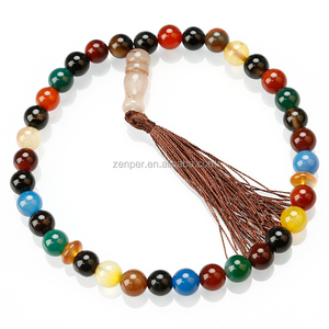ลูกประคำกลมสี Smoorth,ลูกประคำสวดมนต์อเมทิสต์สีม่วง - Product Image 5