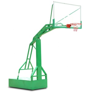 Vente en gros de support de panier de basket extérieur portable standard FIBA Équipement de terrain mobile - Product Image 3