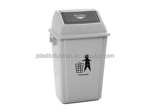 Poubelle à couvercle basculant sans contact 60L avec couvercle - Product Image 2