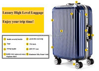 Top qualité ABS Polycarbonate meilleur bagage coque rigide cadre en aluminium sac à bagages Durable approuvé TSA serrure valise de luxe