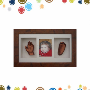 Handmade baby photo thumbnails CREATIVE <span class=keywords><strong>shadow</strong></span> box baby flat setting casting Kit - Product Image 1