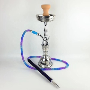 Shisha hookah portable avec étui en cuir, shisha hookah, style dubaï, mariée télé, vente en gros, usine chinoise - Product Image 2