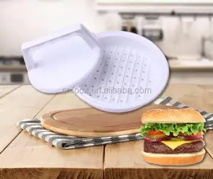 1 Set FAI DA TE Hamburger di Carne Premere/Carne/Carne Burger Creatore Della Muffa/Plastica Hamburger Premere Burger Maker Barbecue