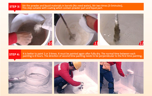 Pinturas Impermeabilizantes de Cemento Polimérico para Baño a Base de Agua - Product Image 6