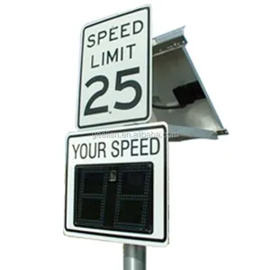 GEELIAN Radar speed sign LED display for highway driver speed feedback sign your speed sign
