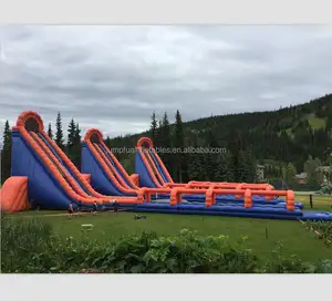 Precio barato, alquiler grande, tobogán <span class=keywords><strong>de</strong></span> <span class=keywords><strong>agua</strong></span> <span class=keywords><strong>inflable</strong></span> para adultos, juegos deportivos comerciales, <span class=keywords><strong>deslizador</strong></span> <span class=keywords><strong>de</strong></span> 26 pies <span class=keywords><strong>de</strong></span> altura - Product Image 1