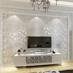 China fabricante papel de parede quarto sala de estar moderno papel de parede para spa escola casa decoração