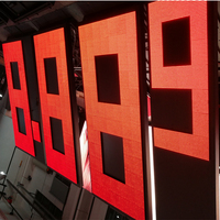 Écran de projection express de 60 pouces Affiche un panneau d'affichage numérique à LED