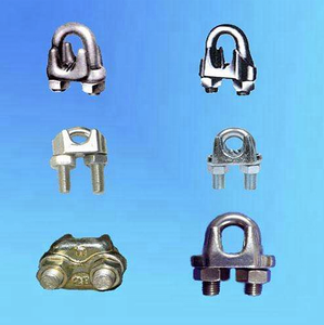 <span class=keywords><strong>Clip</strong></span> de cuerda de alambre forjado tipo US, H.D.G., <span class=keywords><strong>DIN</strong></span> <span class=keywords><strong>741</strong></span> de cuerda de alambre maleable Clips ZP