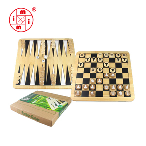 Juegos de Madera 2 en 1, Juego de <span class=keywords><strong>Ludo</strong></span> y Damas Chinas de Fábrica ICTI - Product Image 2