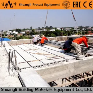 precast concrete t beam machine hollow core slab machine