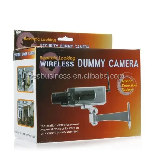 Universal Home Dummy Security กล้อง W/Motion Sensor ไฟสีแดงกะพริบสำหรับอสังหาริมทรัพย์ความปลอดภัย