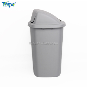 Cubo de basura sólido <span class=keywords><strong>no</strong></span> estriado para <span class=keywords><strong>residuos</strong></span> de cocina húmeda, con tapa móvil, cubierta para sacudir, 30L - Product Image 2