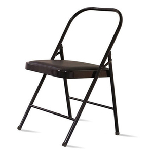 Silla de Metal con espalda al aire para Yoga, silla plegable de tubos de acero para Yoga - Product Image 4