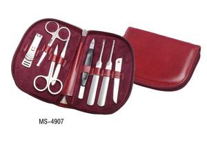 <span class=keywords><strong>Pedicura</strong></span> profesional travel <span class=keywords><strong>set</strong></span> manicura en cuero - Product Image 1