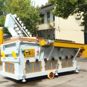 Agro Seeds Cleaning Blower Gravity Separator With Bucket Elevator