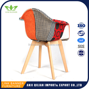 Colorful Solid LK505-5 Madera Taburete Silla de Comedor Piernas Con Singular - Product Image 3