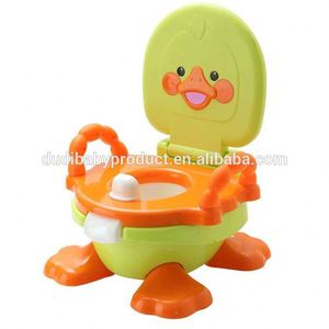 Bebé asiento del inodoro historieta escalera silla niño chico urinario orinal bebé pato WC - Product Image 1