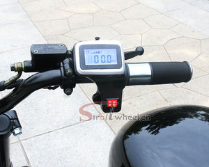 Scooter électrique Europe Citycoco 2000W, <span class=keywords><strong>moto</strong></span> électrique à 3 roues, 1500W 60V 12Ah avec side-car - Product Image 4