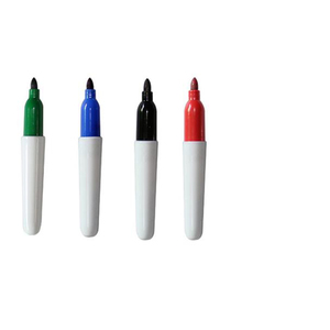 <strong>Black</strong> Mini <strong>Permanent</strong> <strong>Marker</strong> With Cap Clip Keychain - Product Image 4