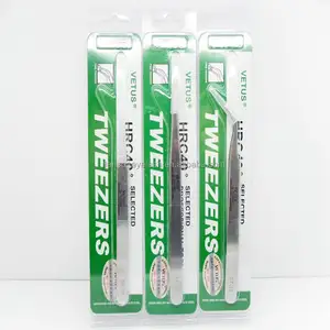Wholesale Switzerland stainless steel VETUS eyelash tweezer, tweezer for eyelash extension