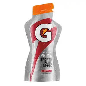 Shaped Squeeze Energy Gel Drink Pouch Packaging