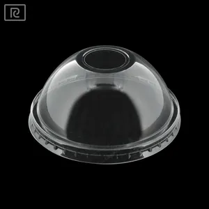 Verre à pression en plastique PP PET, couvercle, 02- 95mm, pour jus de thé, bubble PP, gobelet pour smoothie, vente en gros - Product Image 1
