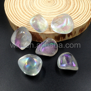 Ángel Aura de WT-G142 de cuarzo pulido, piedra de ópalo, cristal de curación, <span class=keywords><strong>Reiki</strong></span>, meditación, Ángel, cuarzo - Product Image 4