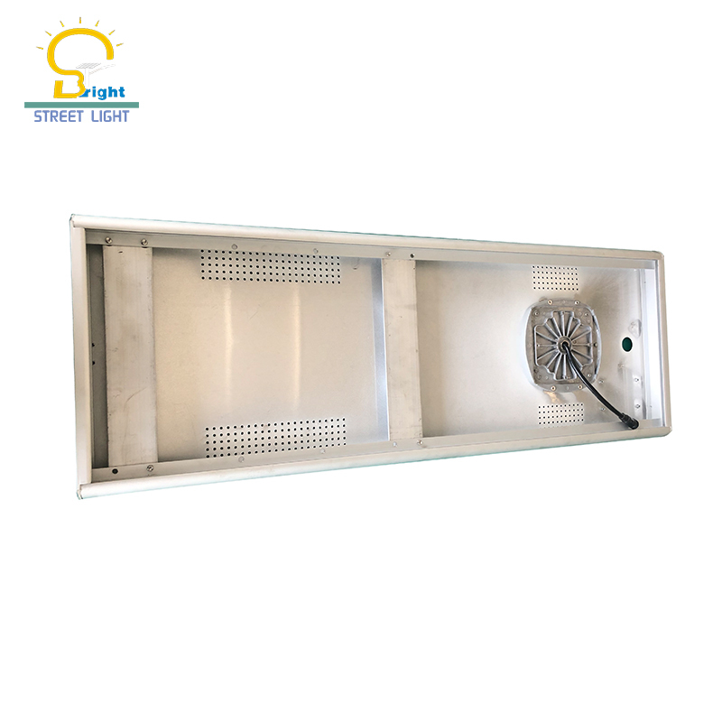 Todo en uno integrado solar led lámpara de calle al aire libre luz 80 W