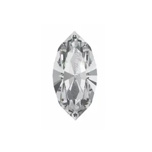 China leverancier 4220 Navette paard ogen sieraden maken folie terug fancy stone glas similisteen rhinestone crystal