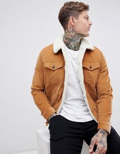 Giacca Bomber da esterno per uomo invernale impermeabile in velluto a coste con fodera KY Borg funzionale abbottonatura e tasche - Product Image 2