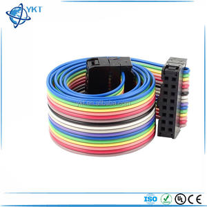 كابل شريط مسطح من 2 صف 14Pin/سلك من الإناث إلى الإناث IDC - Product Image 4