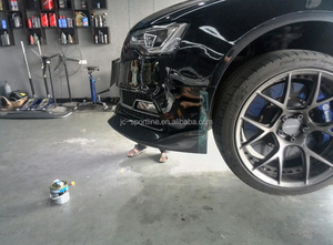 In Fibra di carbonio Auto Paraurti Anteriore Labbro per <span class=keywords><strong>Audi</strong></span> A5 8 t S5 4D <span class=keywords><strong>Sportback</strong></span> 2D Coupe Quattro 12UP - Product Image 2