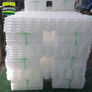 Plancher à lamelles en plastique de 1200x500x40mm, pour volaille, plancher en plastique pour l'élevage - Product Image 2