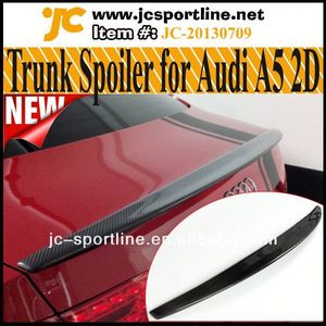 3k real de fibra de carbono a5 spoiler tronco, s5 s*line coche estilo spoiler para a5 audi coupe 2dr - Product Image 1