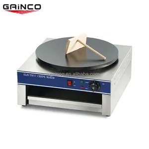 Piatto unico industriale crepe macchina/crepe maker automatico/creatore crepe