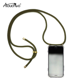 Atouchbo D'olive Pour <span class=keywords><strong>Samsung</strong></span> Galaxy A30 <span class=keywords><strong>A50</strong></span> A60 A70 D'absorption des Chocs TPU Étui Bandoulière Collier <span class=keywords><strong>Cordon</strong></span> Lanière - Product Image 1