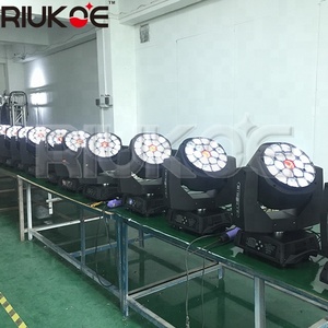 Đèn Sân Khấu Đất Sét Paky Thiết Bị Xoay 19X15W RGBW Mắt <span class=keywords><strong>Led</strong></span> Beam <span class=keywords><strong>Zoom</strong></span> Wash K10 Bee Đầu Di Chuyển - Product Image 6