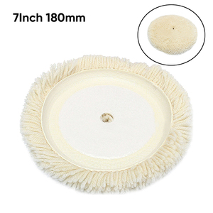 <span class=keywords><strong>7</strong></span> Inch Mềm Len Sạch Đánh Bóng Đánh Bóng Nắp Ca-pô Pad Đối Với Xe Tự Động Đánh Bóng - Product Image 2