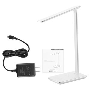 Lámpara de Diseño Moderno y Elegante, Cargador Inalámbrico, Lámpara de <span class=keywords><strong>Escritorio</strong></span> <span class=keywords><strong>Ajustable</strong></span>, Lámpara de Estudio LED - Product Image 4