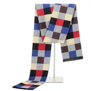 Популярные Новые дизайна высокого качества Модные теплые функция 100% акрил зимний шарф