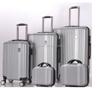 5 pièces ensemble dur Spinner bagages sac de voyage Tsa serrure ABS PC plastique 3 pièces ensemble chariot étui à bagages - Product Image 1