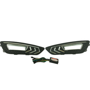 Luci di marcia diurna paraurti anteriore per <span class=keywords><strong>Ford</strong></span> New Focus <span class=keywords><strong>2015</strong></span> con luce fendinebbia di colore giallo - Product Image 1