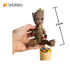 Figura de Resina de Baby <span class=keywords><strong>Groot</strong></span> con Caja de Dulces, Bonito Regalo 2018 - Product Image 2