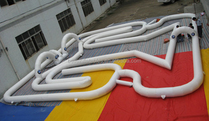 Vente d'usine piste de course de karts gonflables en plein air pour enfants - Product Image 6
